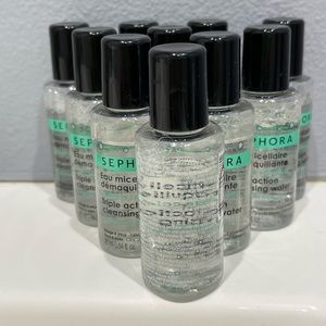 New Sephora Triple Action Cleansing Water with Matcha Green Tea Extract JP80